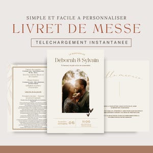 Digital mass booklet to personalize