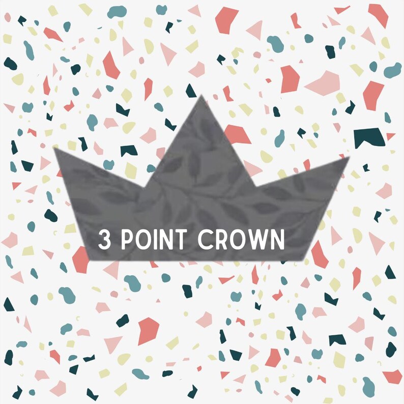 Three Point Crown Shape 3 Point Crown Cookie Cutter - Etsy