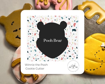 Pooh Bear Face Winnie the Pooh Inspired Cookie Cutter