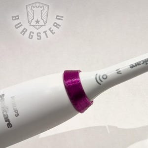 Set van 10 gekleurde ringen/stiften voor Philips Sonicare ultrasone tandenborstels