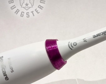 Zestaw 10 kolorowych pierścieni/znaczników do szczoteczek ultradźwiękowych Philips Sonicare