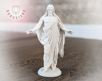 Jesus Christus Christ Erlöser Statue Thorvaldsen Jesusfigur LDS Skulptur Geschenk Personalisierung möglich