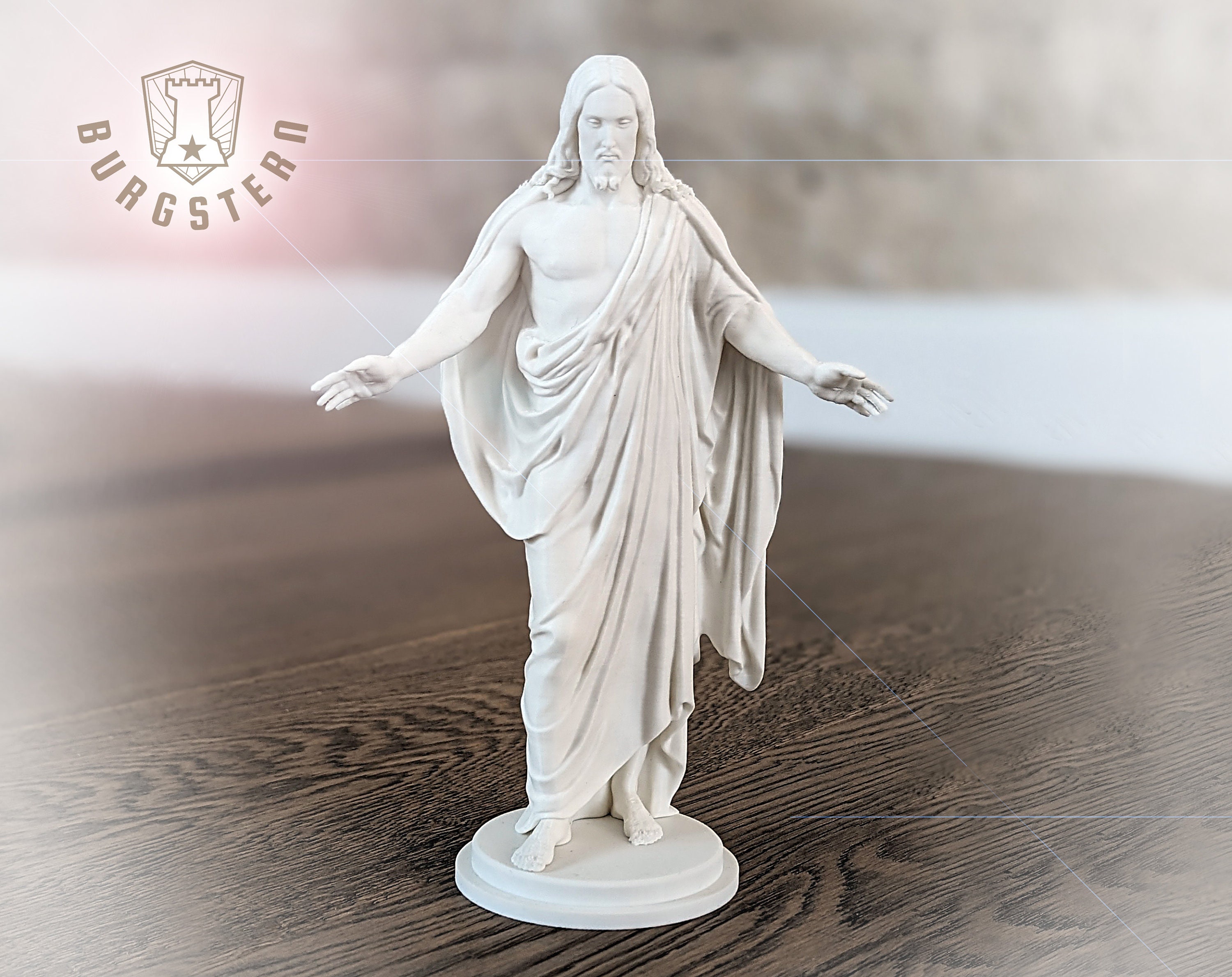 Jesus Christus Christ Erlöser Statue Thorvaldsen Jesusfigur LDS Skulptur Geschenk Ostern