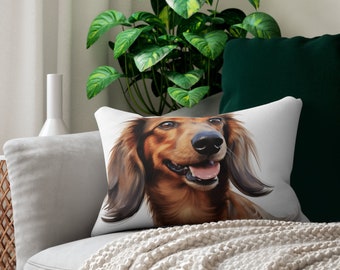 Dachshund cushion, dachshund decoration, dachshund decoration, dachshund dog gift cushion, dog decoration, gift for dachshund lovers