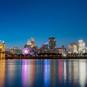 Digital Photo of Downtown Cincinati