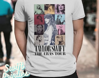 Tshirt Taylor Eras Tour | Chemise TS 1989 | Produits dérivés Swiftie | Produits dérivés Taylor | Cadeau pour les fans de Taylor | Lover Eras Tour Folklore Toujours plus de réputation