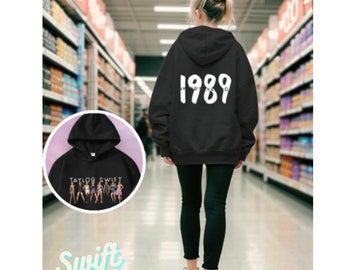 TS 1989 Sweatshirt | Taylor Version Hoodie | Swiftie Merch | Taylor Merch | Taylor Fans Gift |Lover Eras Tour Folklore Evermore Reputation
