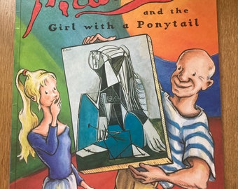 Picasso en het meisje met een paardenstaart door Laurence Anholt