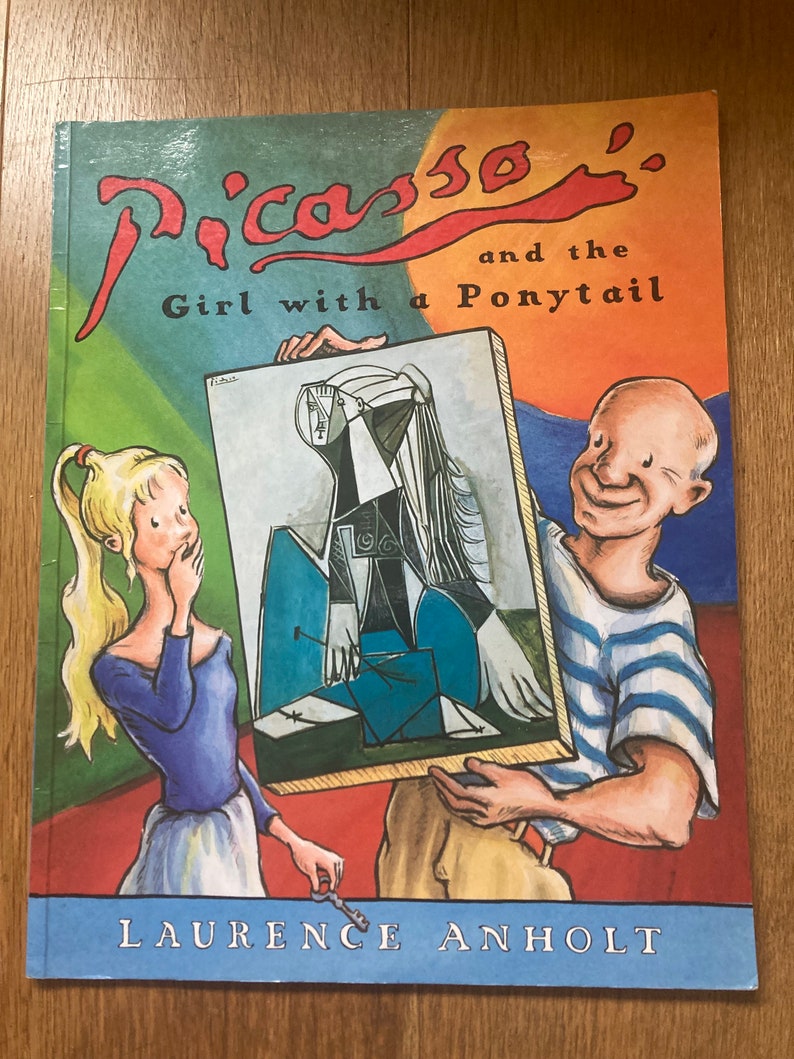 Picasso et la fille à la queue de cheval de Laurence Anholt image 1