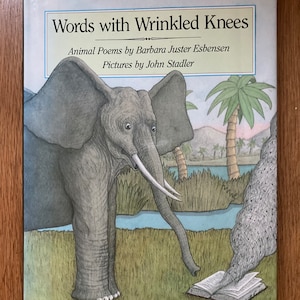 Vintage Animal Poems - Words with Wrinkled Knees