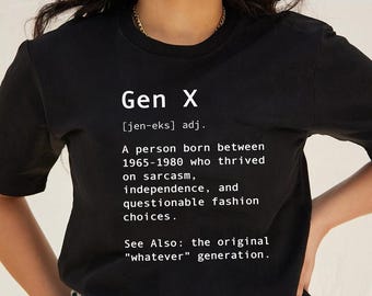 Gen X Funny Sweatshirt, Generation X T-shirt, Version Gen X Raised On Hose Water And Neglect Hoodie, Retro Vintage Gen X Shirt