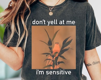 T-shirt Marcus le ver, ne me criez pas dessus, je suis