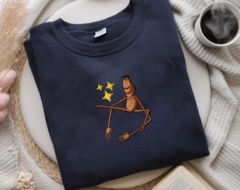 Embroidered Marcus The Worm Sweastshirt, You're Ruining The Vibe Marcus The Worm Meme, Marcus The Worm Merch, Funny Meme Brain Rot Shirt