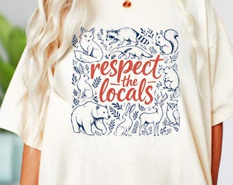 Chemise Couleurs Confort Respect des Locaux, Cadeau Faune Nature