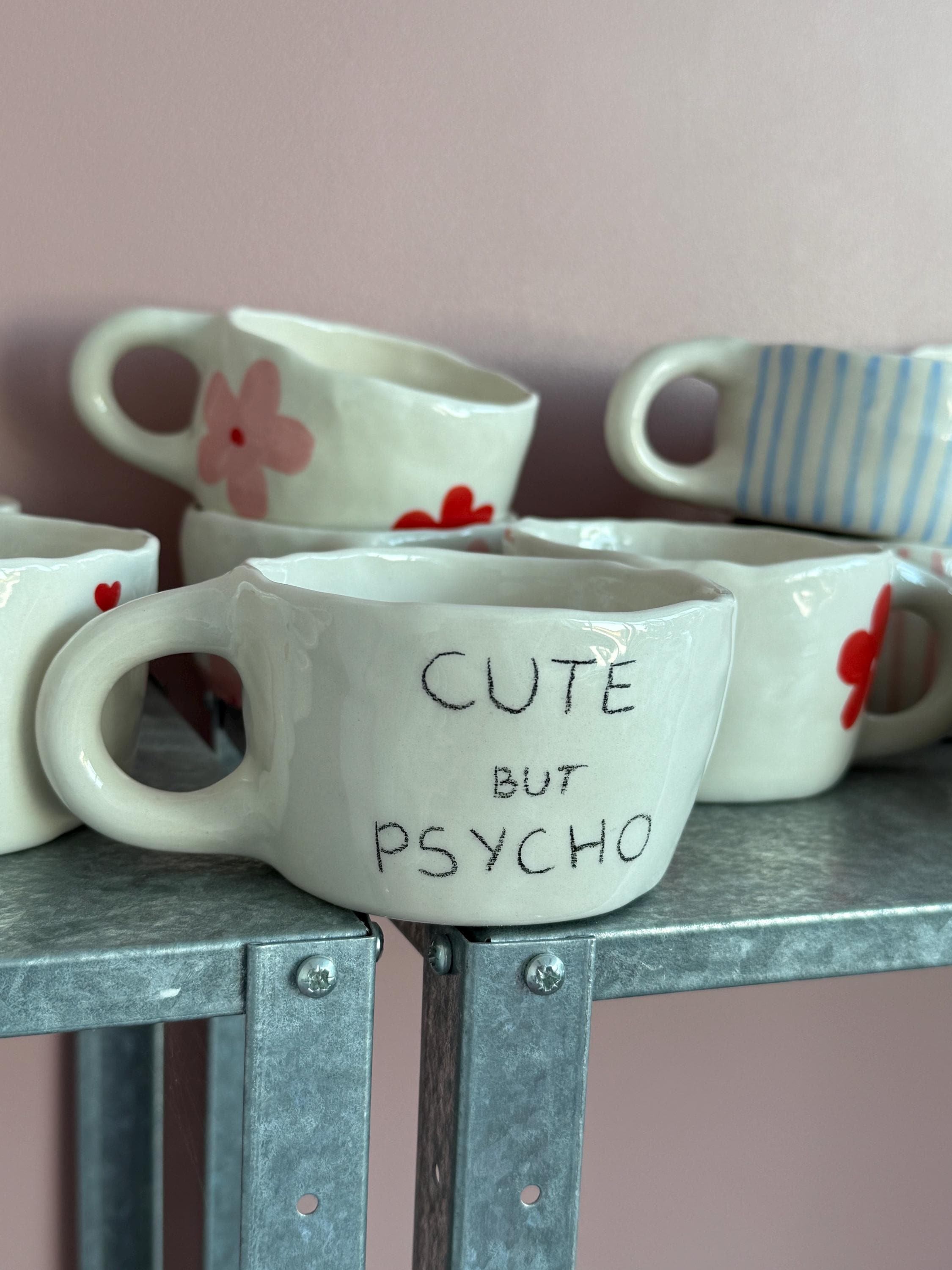 60s KREISS PSYCHO CERAMICS I'M THE BRAINS OF THIS OUTFIT