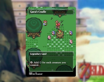 Legend of Zelda, Link to the Past Land Proxies, Magic the Gathering MTG