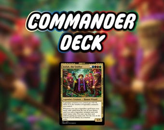 Brick Art 100-Card Brick Themed Proxy Commander Deck | MTG EDH |