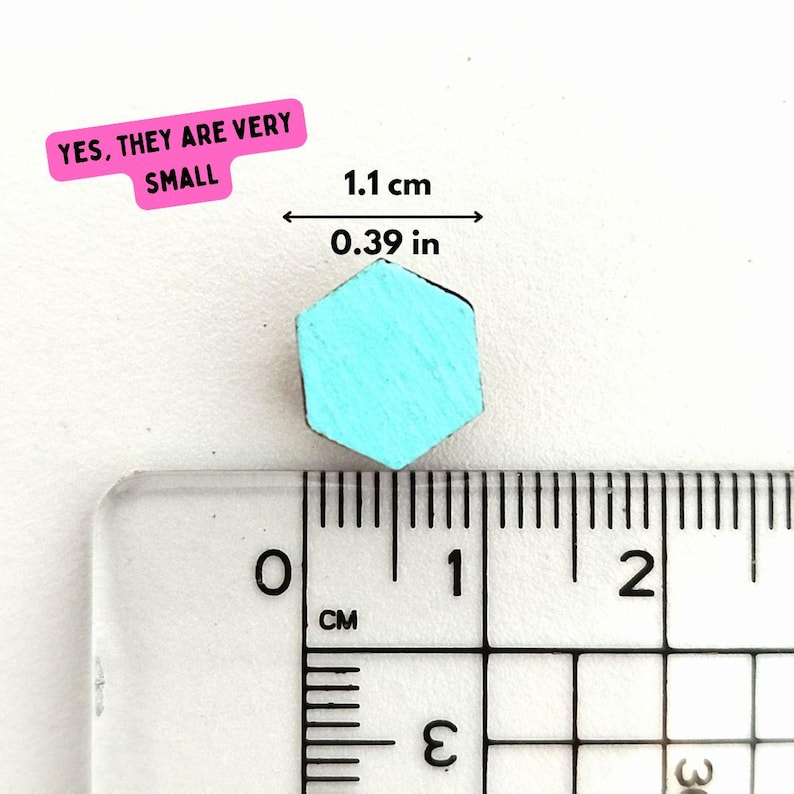 Hexagonal Magnet Hexagonal Wooden Fridge Magnet Set, Colourful Hexagon Magnets for ...