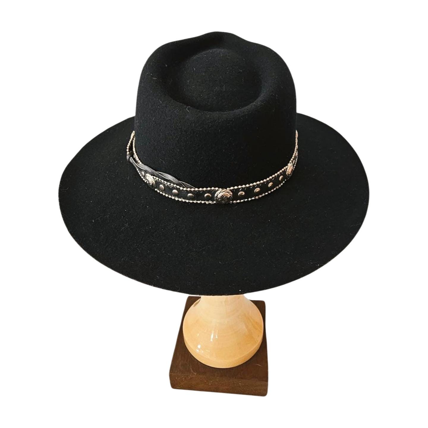 Black Western Cowboy Hat Dorfman Pacific Small USA Wool - Etsy display picture 2