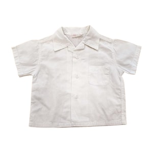 Vintage Boys White Shirt | Size 2 Healthtex Classic
