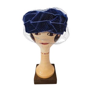 Pillbox Blue Velvet - Etsy display picture 2