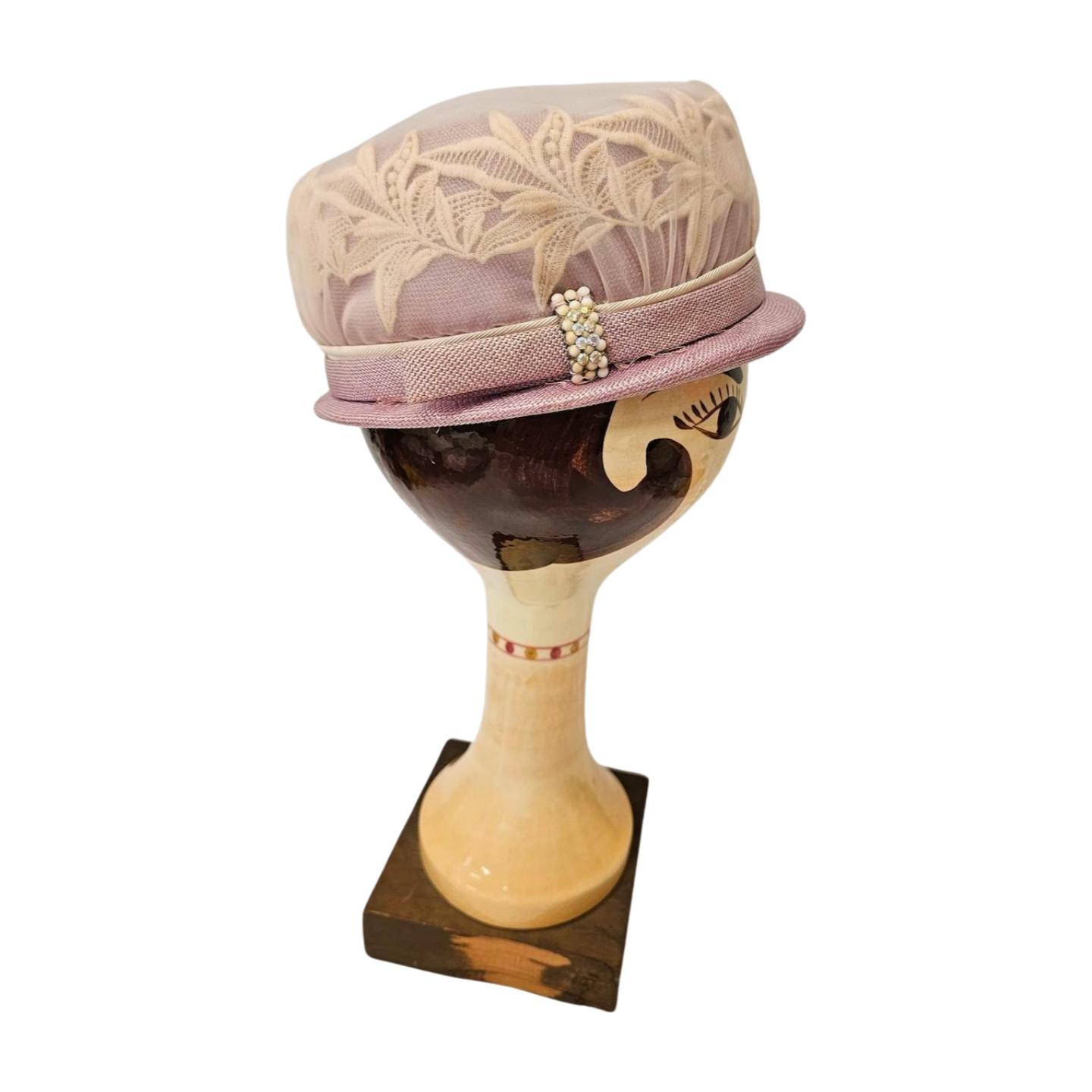 Pillbox Hat Lavender - Etsy display picture 1