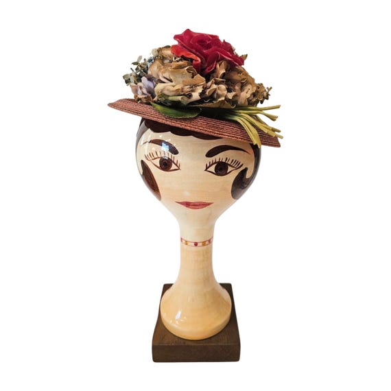 Vintage Beatrice Bittles Floral Hat From Sibley display picture 2