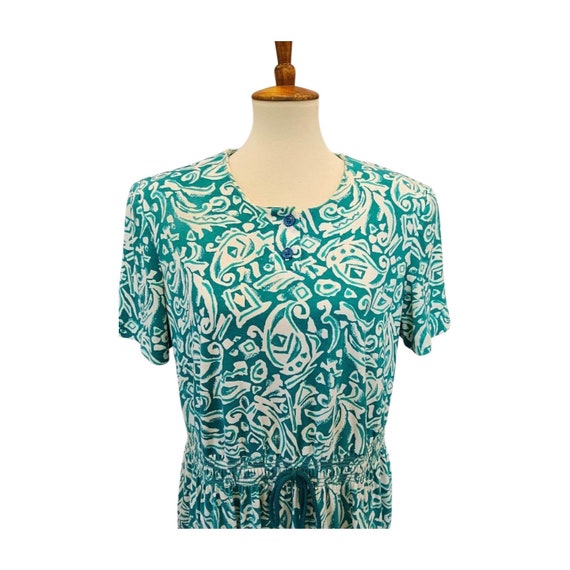 Blush Evanna New York Femme Taille 16, Chemisier Manches Courtes Bleu Canard, Top Knit Casual Ou Habillé