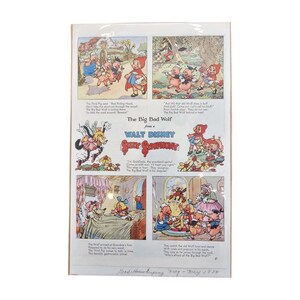 Vintage 1934 Ephemera – Good Housekeeping, Disney & Breakfast Ad