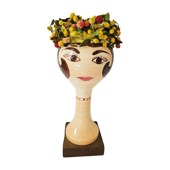 Vintage 1950s William Silverman Flocked Berry Hat - Etsy  display picture 2
