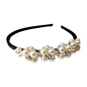 80s Pearl Headband - Etsy display picture 1
