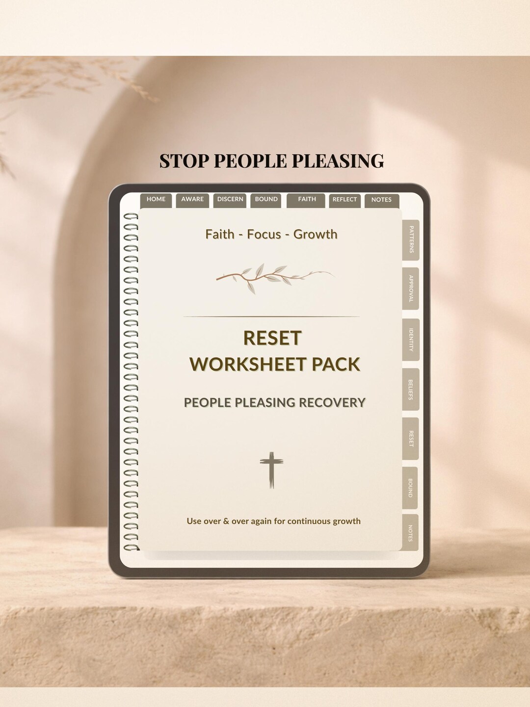 People Pleasing Recovery Worksheet | Boundaries & Self-worth - Etsy