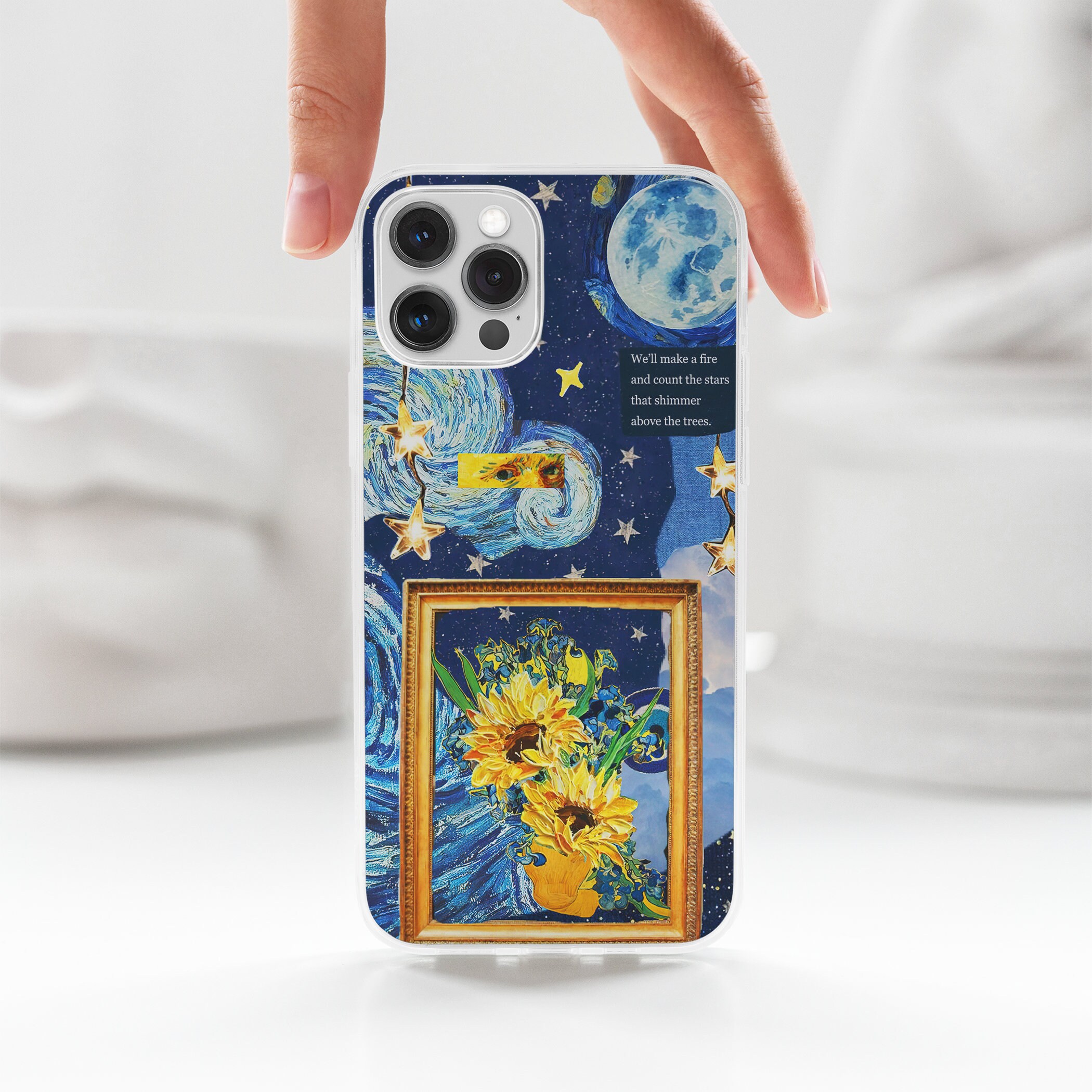 Vincent Van Gogh Collage Magsafe Phone Case, Iconic Art Phone Cover