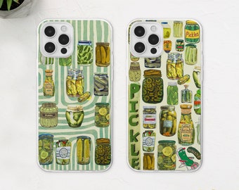 Vintage Pickle Collage MagSafe Phone Case: In My Pickle Era Cover iPhone 16 Samsung