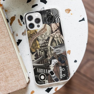 Weird Gore Moodboard MagSafe Phone Case, Dark Aesthetic Collage Phone Cover, Gothic Witch Art Aesthetic, iPhone 15 14 13, Samsung S24 S23, witch core gift, creepy collage, dark academia gift, dark arts, gothic girl gift, skull goth case, grunge gift