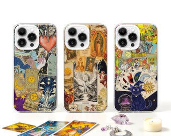Vintage Tarot Card MagSafe Phone Case: Witchy Dark Academia Gift 18 Samsung
