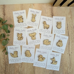 Pocket Hug Gift | Lucky Charm | Pocket Hug | Lucky Charm for Starting School, Kindergarten, or School | Farewell Gift for Children and Friends image 2
