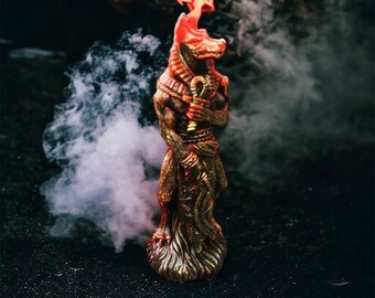 Candle Anubis Goddess Candle Men Magic Candle Statuette Candles Miniature Silicone Sculpture Handmade Gift  Goddess Candles Goddess