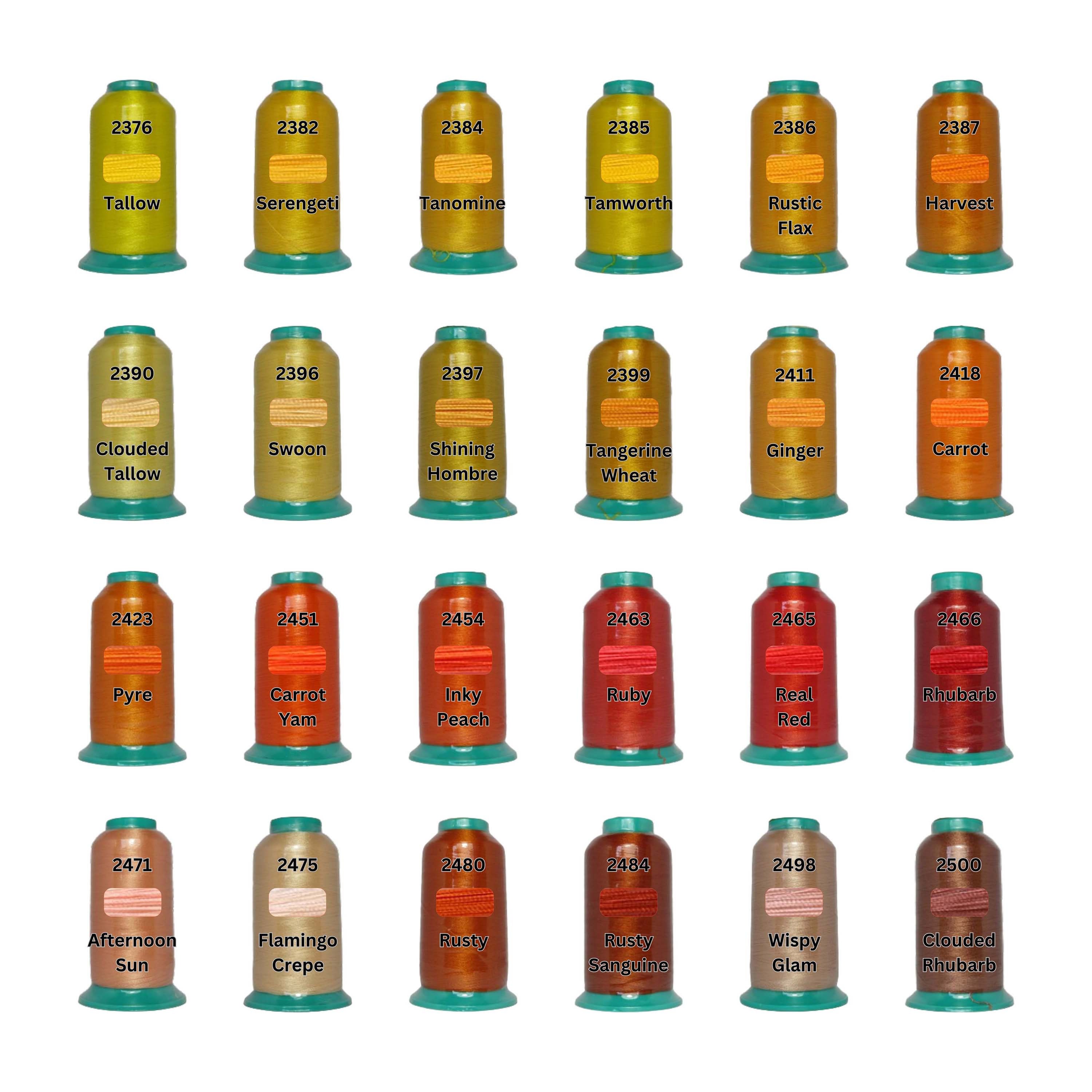 Sakura Single Spool 100% Polyester Embroidery Machine Thread