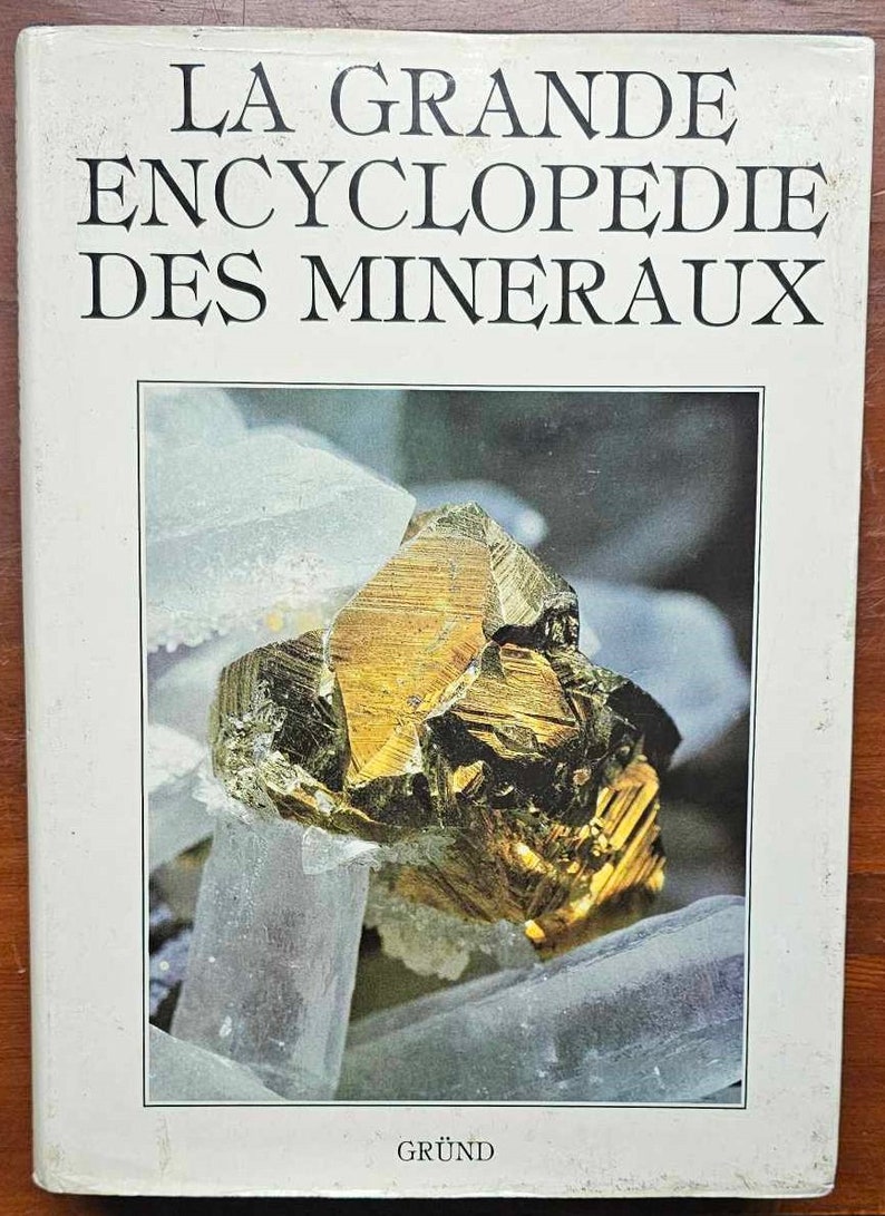 The Great Encyclopedia of Minerals Gründ 1987 Tweede druk Gebruikt afbeelding 1