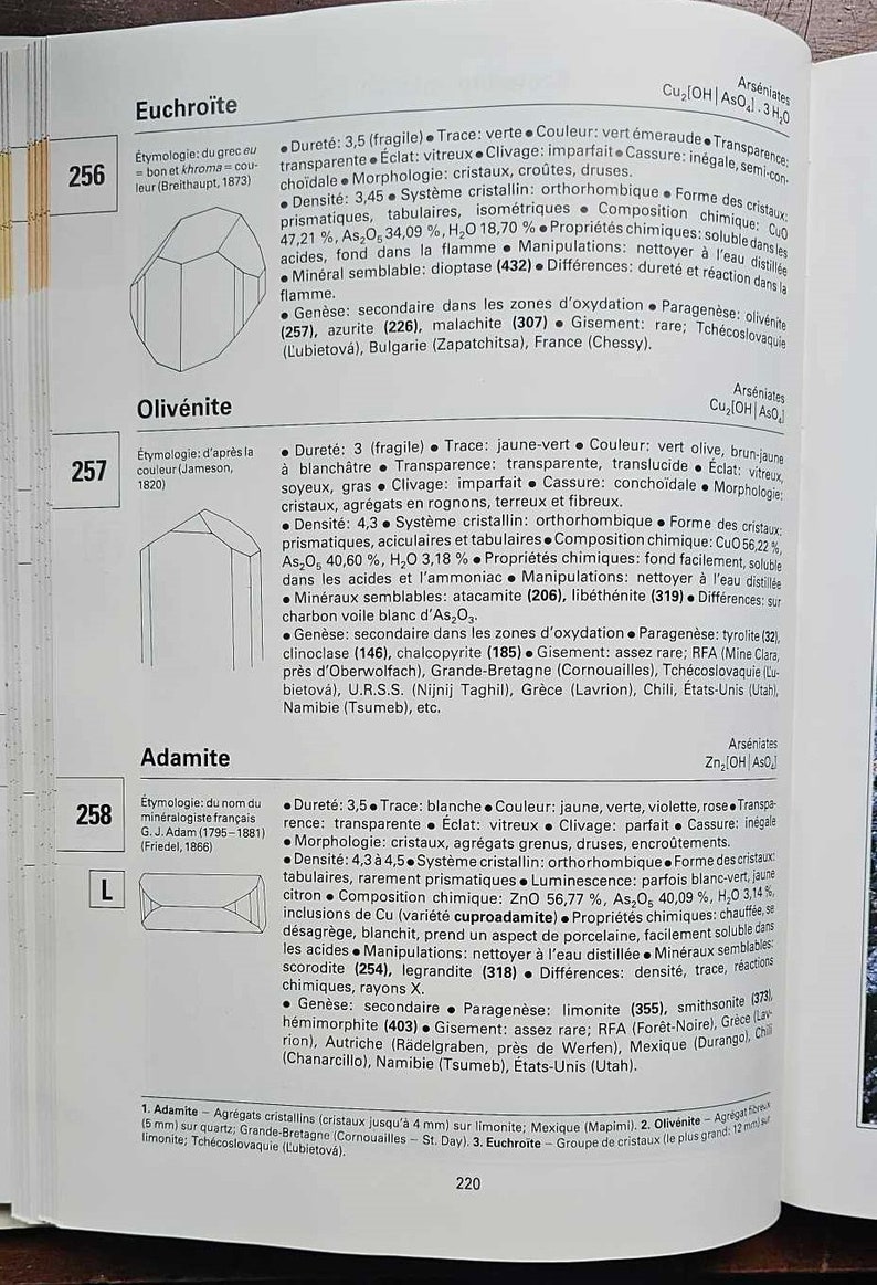 La Gran Enciclopedia de Minerales Gründ 1987 Segunda impresión Usado imagen 5