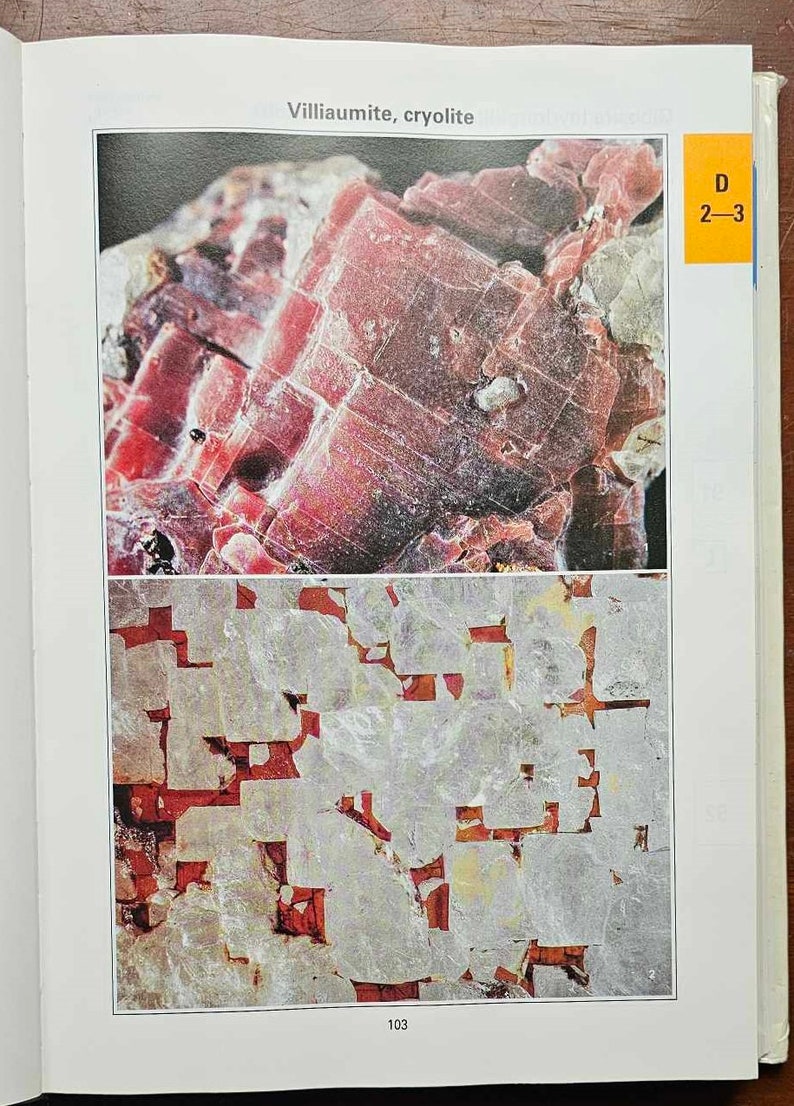 La Gran Enciclopedia de Minerales Gründ 1987 Segunda impresión Usado imagen 4