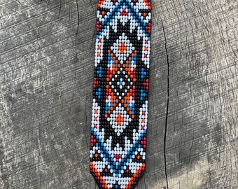 Bead bracelet,ethnic bracelet,women's bracelet,Huichol Beaded Bracelet,Native American Beaded Bracelet,Beaded Ankle Bracelet,Handmade