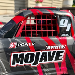 Arrma Mojave 6S フレキシブルメッシュウィンドウネット。(色をお選びください)