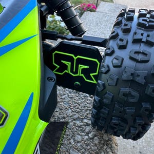 Arrma Typhon 223S BLX 1/8 rear dirt/mud guards (choose your color combination)