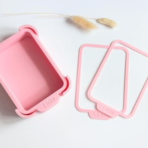 Clay depth guides clay thickness guide set with holder polymer clay tools jewellery making supplies and accessories pottery tools ceramics