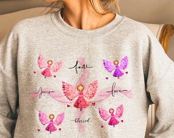 blessed sweatshirt,simply blessed sweatshirt,blessed and heart sweatshirt,Blessed nana sweatshirt,Bessed grandma sweatshirt,Angel sweatshirt