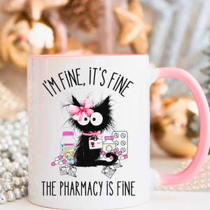 Apotheken-Becher, Apotheken-Kaffeetasse, Apotheken-Tech-Becher, personalisierter Apotheker, Apotheker-Geschenk, Apotheker-Kaffeetasse, Apotheker-Geschenkidee
