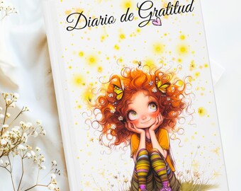 Gratitud Personalized Journal,Daily Gratitude Journal, Custom Notebook For Women, Gift For Her,  Quote Notebook Gratitude, Gift for Mom