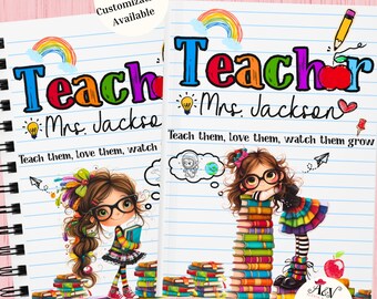 Personalized Teacher Journal,Thank you gift for Teacher,Things My Students Say,End of Year Teacher Appreciation,Memory Book,Keepsake Journal